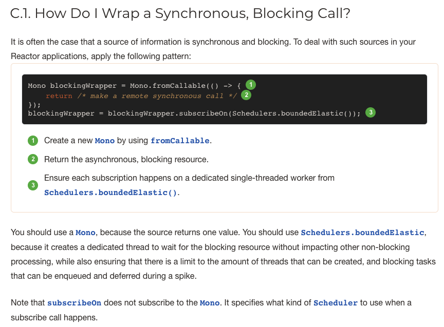 How Do I Wrap a Synchronous, Blocking Call?