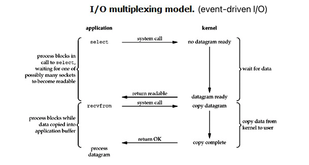 I/O multiplexing model